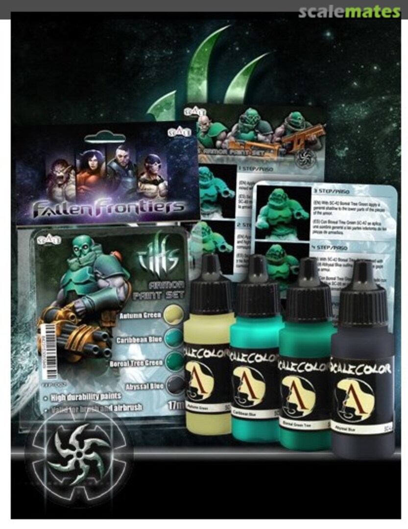 Boxart Riff Paint Set  Scale75