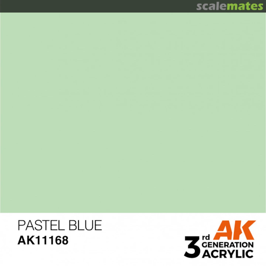 Boxart Pastel Blue - Pastel AK 3rd Generation Boxart Pastel Blue - Pastel AK 3rd Generation