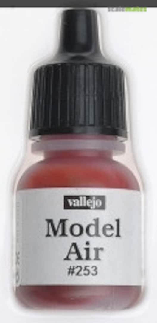 Boxart First Light (German Red Oxide) 253 Vallejo Model Air Boxart First Light (German Red Oxide) 253 Vallejo Model Air