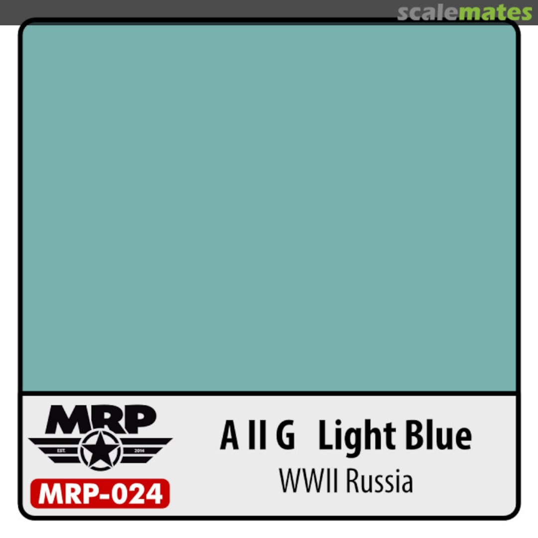 Boxart A II G | Light Blue | WWII Russia MR.Paint Boxart A II G | Light Blue | WWII Russia MR.Paint