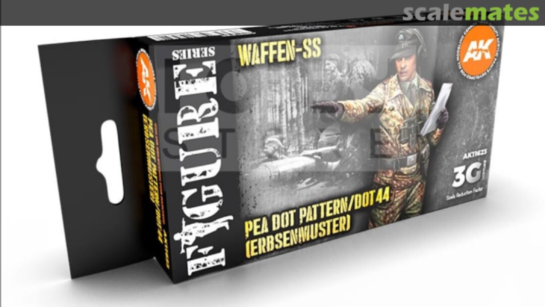 Boxart Pea dot pattern /dot44  AK 3rd Generation - Figure