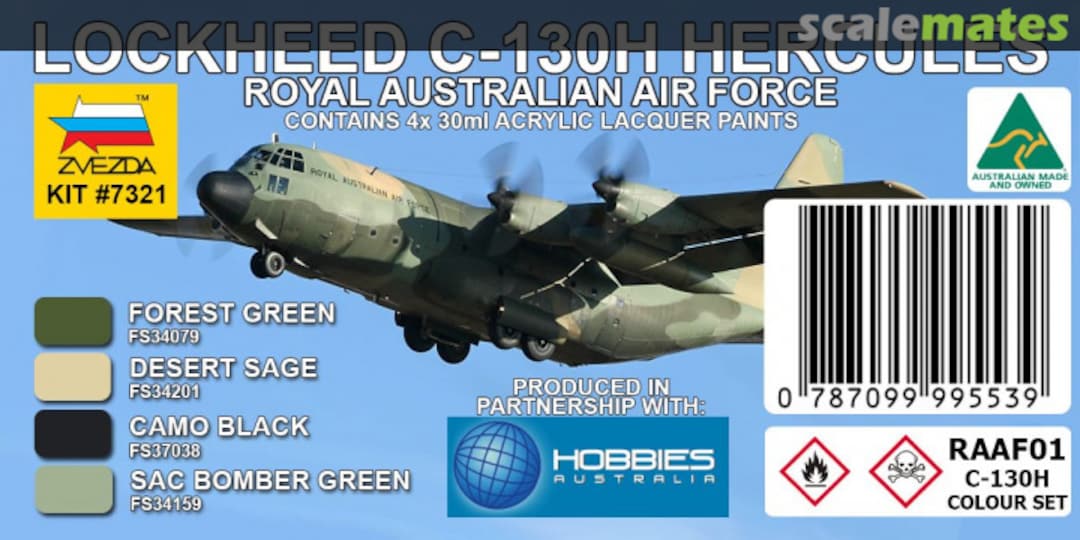 Boxart Lockheed C-130H Hercules RAAF RAAF01 SMS