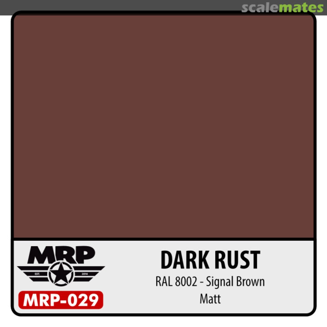Boxart Dark Rust FS30061 MRP-029 MR.Paint Boxart Dark Rust FS30061 MRP-029 MR.Paint