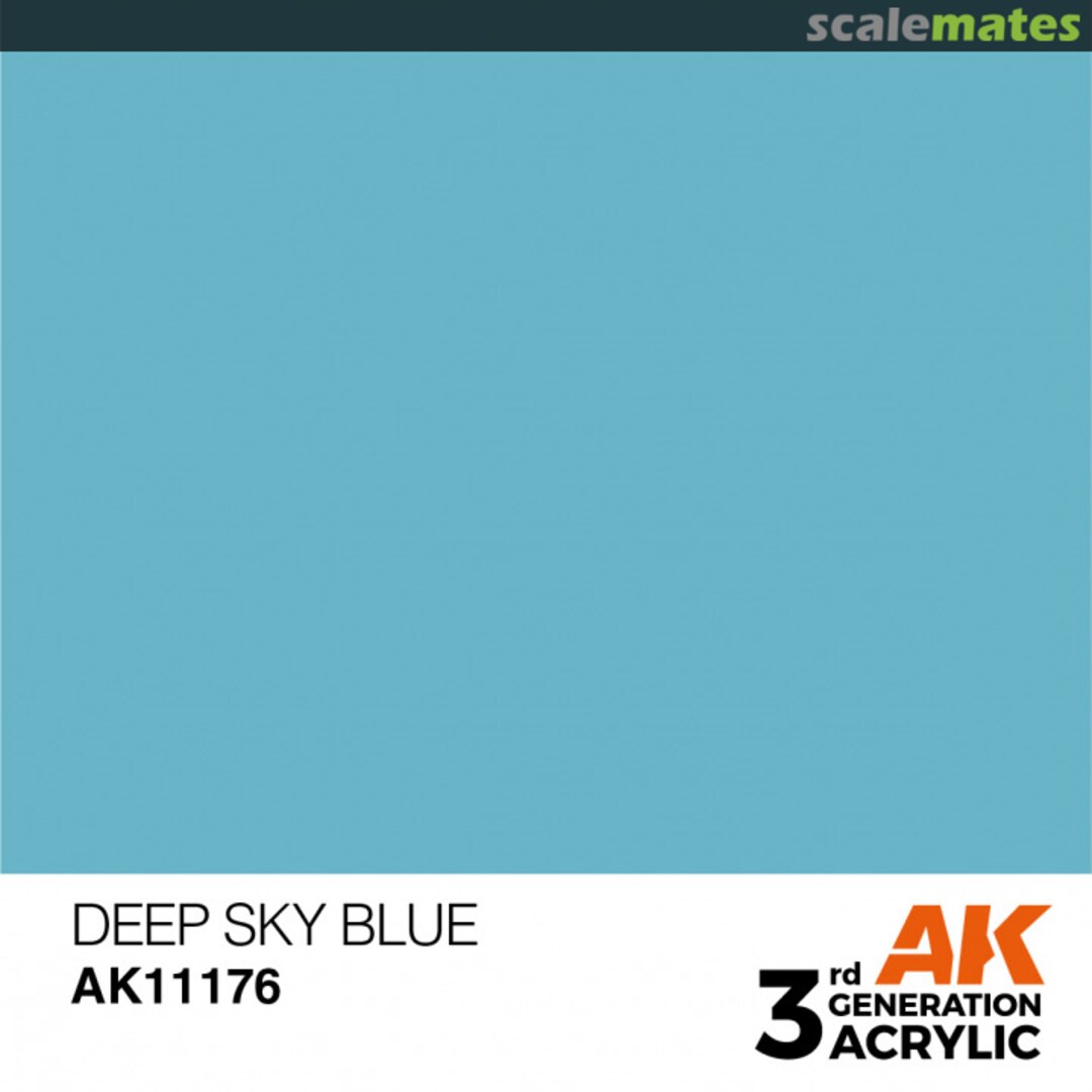 Boxart Deep Sky Blue - Standard AK 3rd Generation Boxart Deep Sky Blue - Standard AK 3rd Generation
