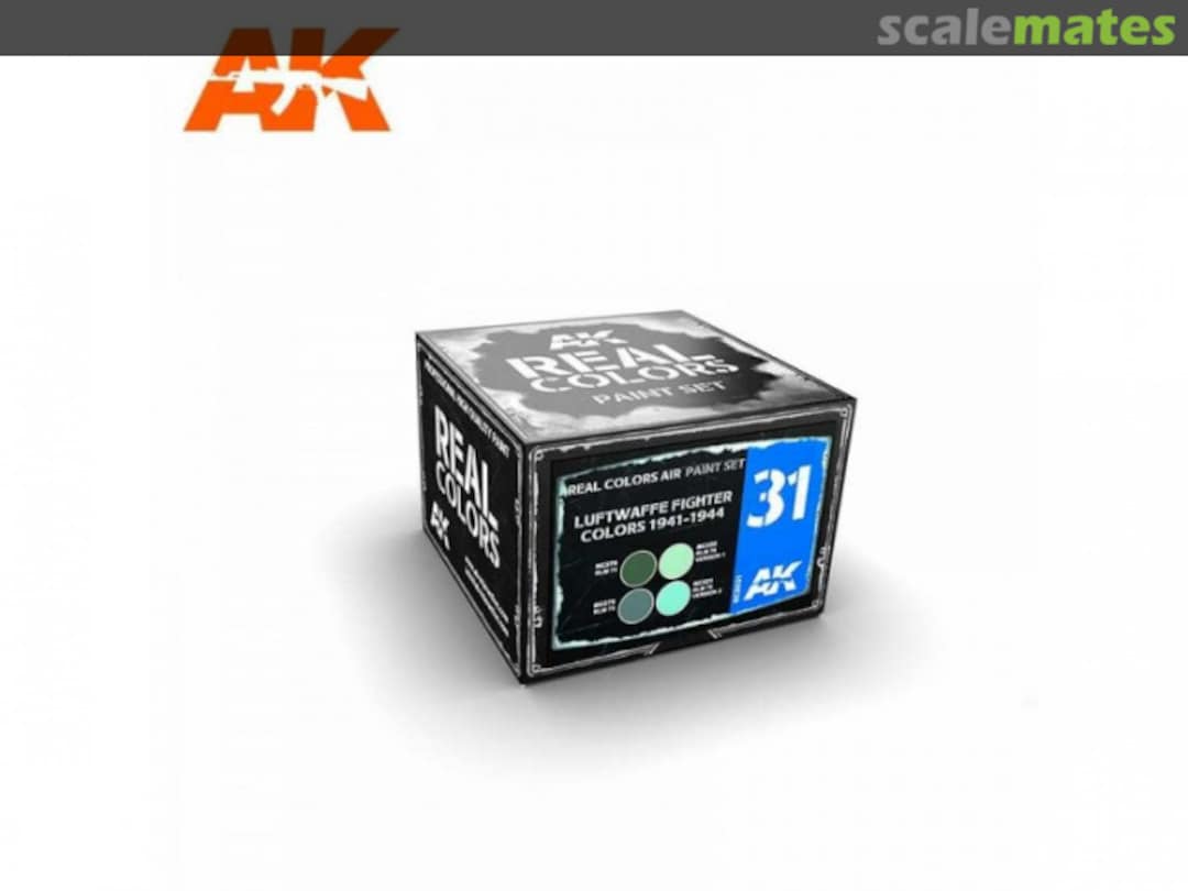 Boxart Luftwaffe Fighter Colors 1941-1944  AK Real Colors