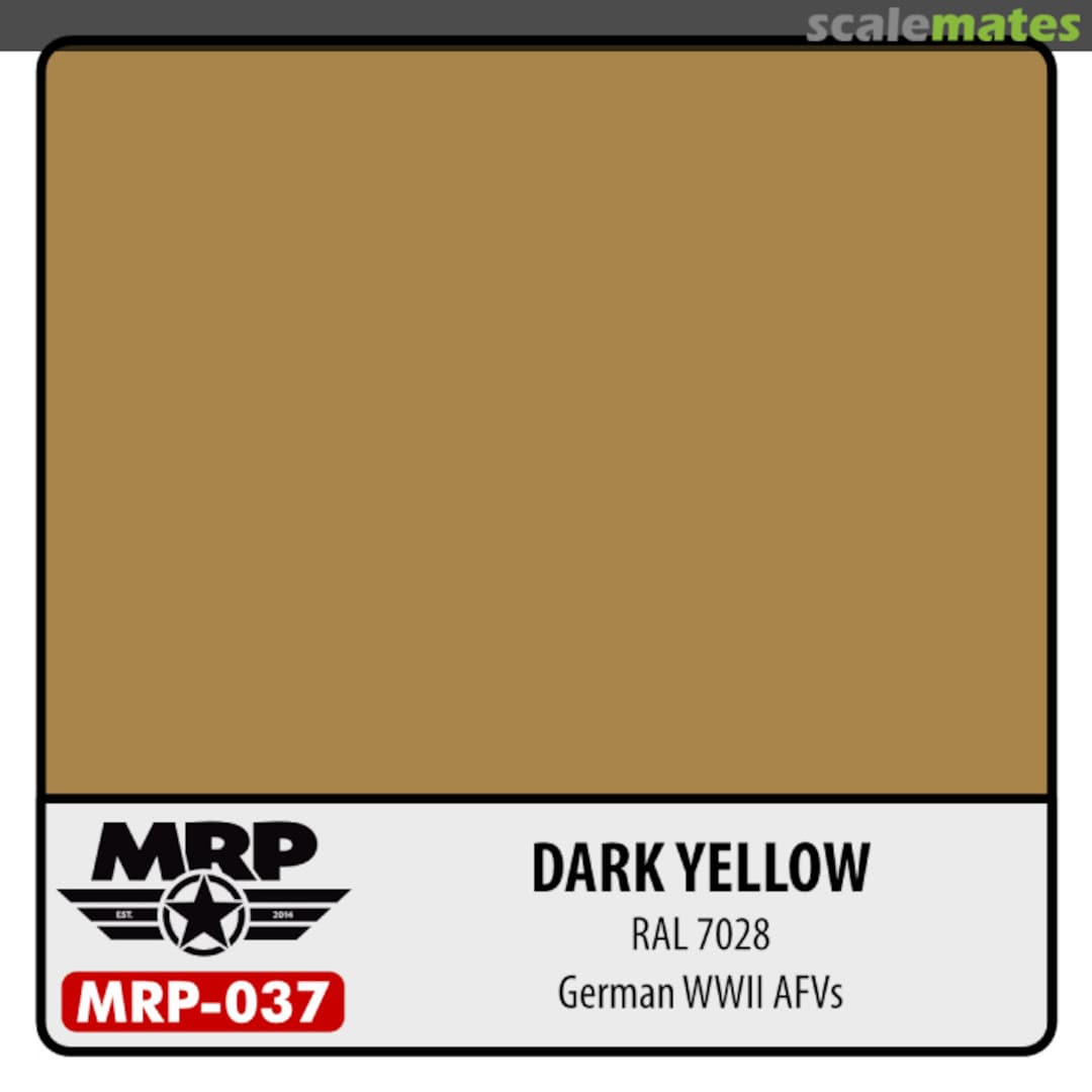 Boxart RAL 7028 Dark Yellow - WWII German AFV's FS33448 MR.Paint Boxart RAL 7028 Dark Yellow - WWII German AFV's FS33448 MR.Paint