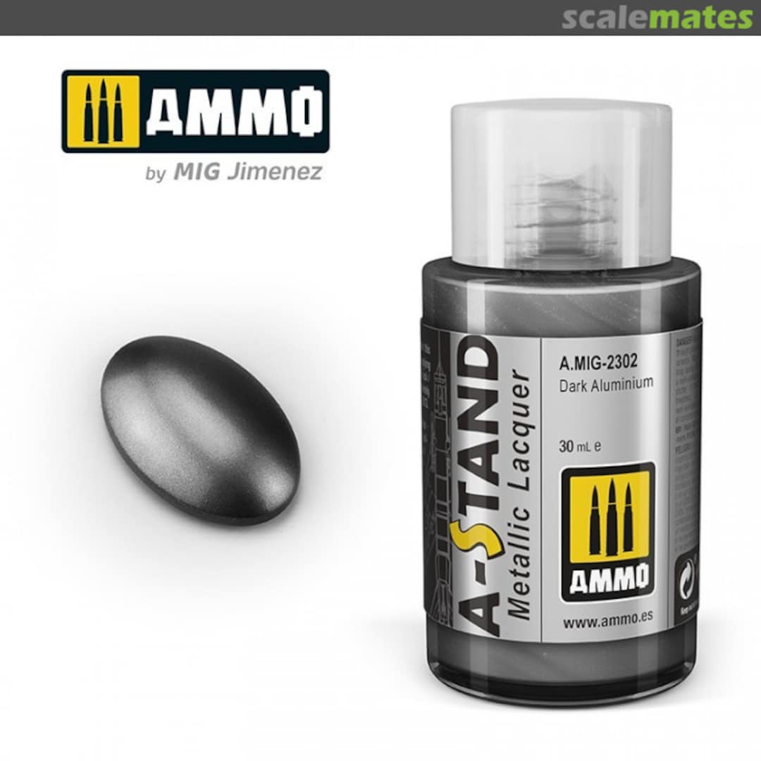 Boxart A-STAND Dark Aluminium  Ammo by Mig Jimenez