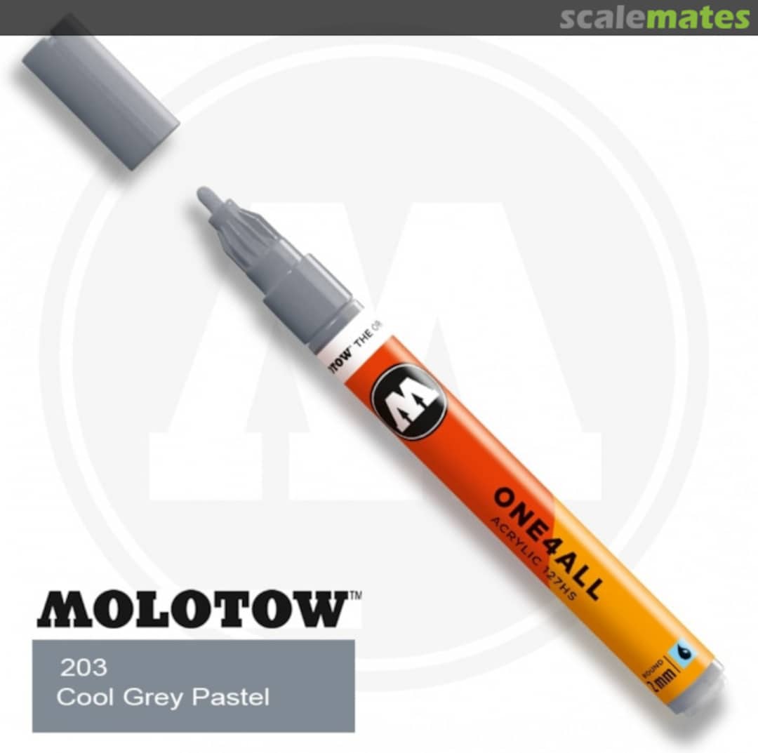 Boxart Grey Pastel (2mm) 127.218 Molotow Markers Boxart Grey Pastel (2mm) 127.218 Molotow Markers