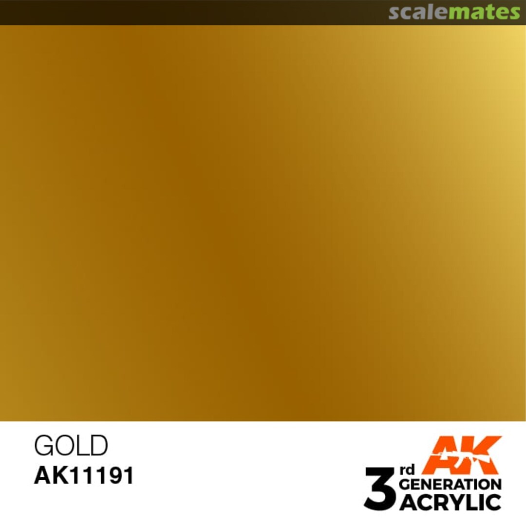 Boxart Gold - Metallic AK 3rd Generation Boxart Gold - Metallic AK 3rd Generation