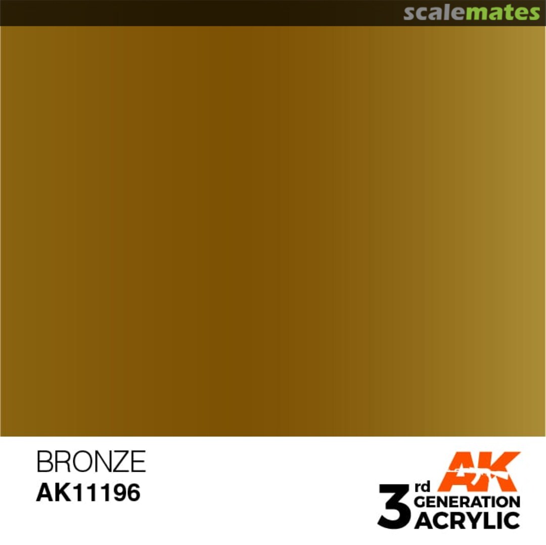Boxart Bronze - Metallic AK 3rd Generation Boxart Bronze - Metallic AK 3rd Generation