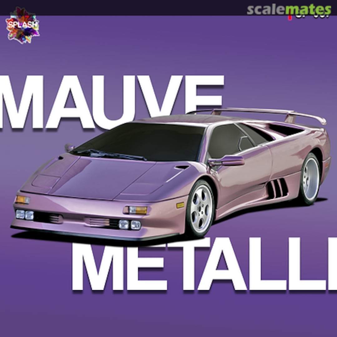 Boxart Lamborghini Mauve Metallic  Splash Paints