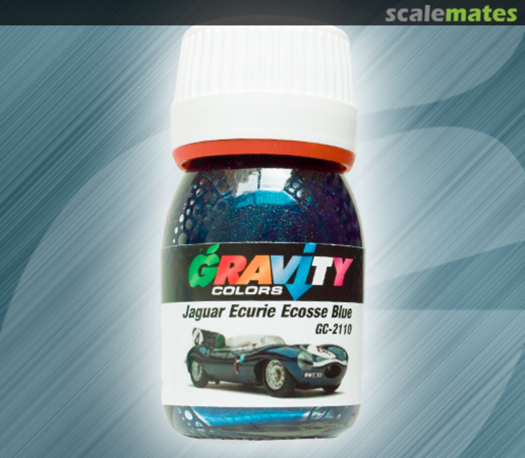 Boxart Jaguar Ecurie Ecosse Blue  Gravity Colors