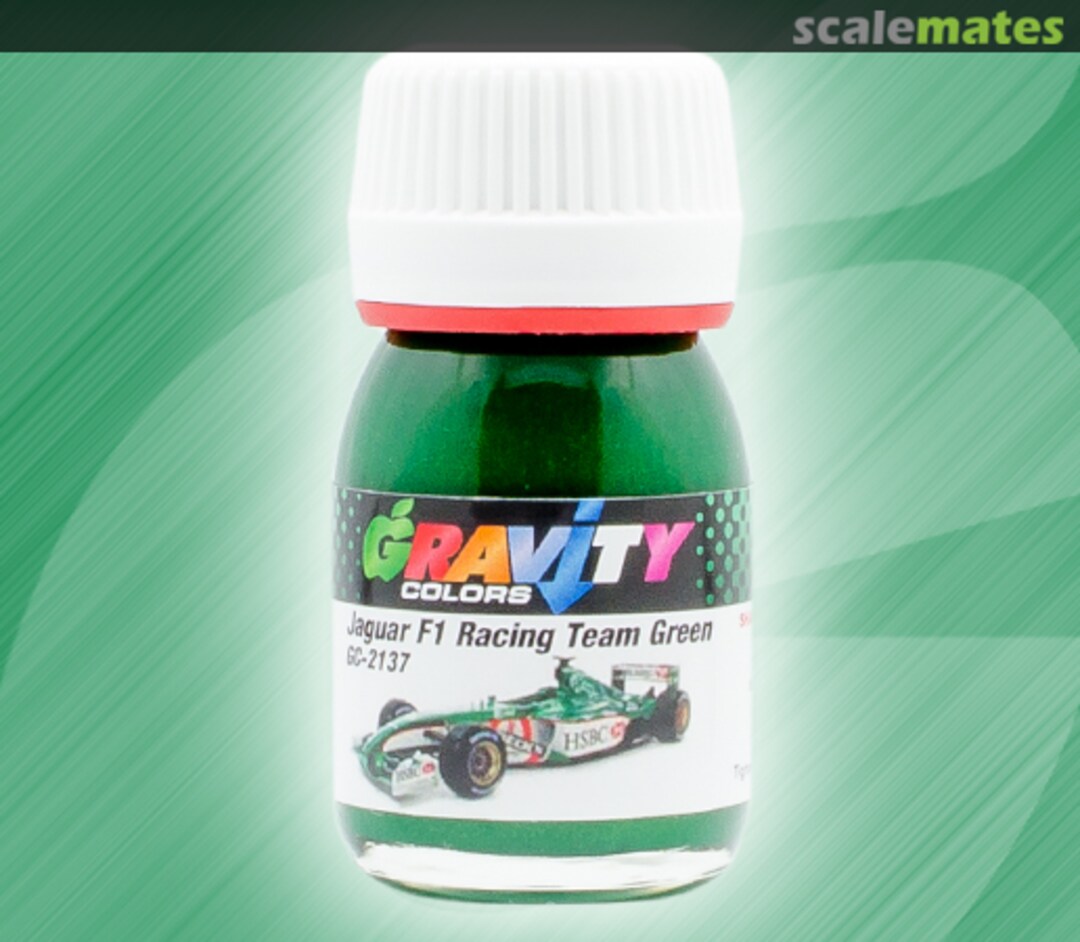Boxart Jaguar F1 Racing Team Green  Gravity Colors