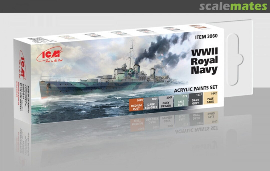 Boxart WWII Royal Navy  ICM