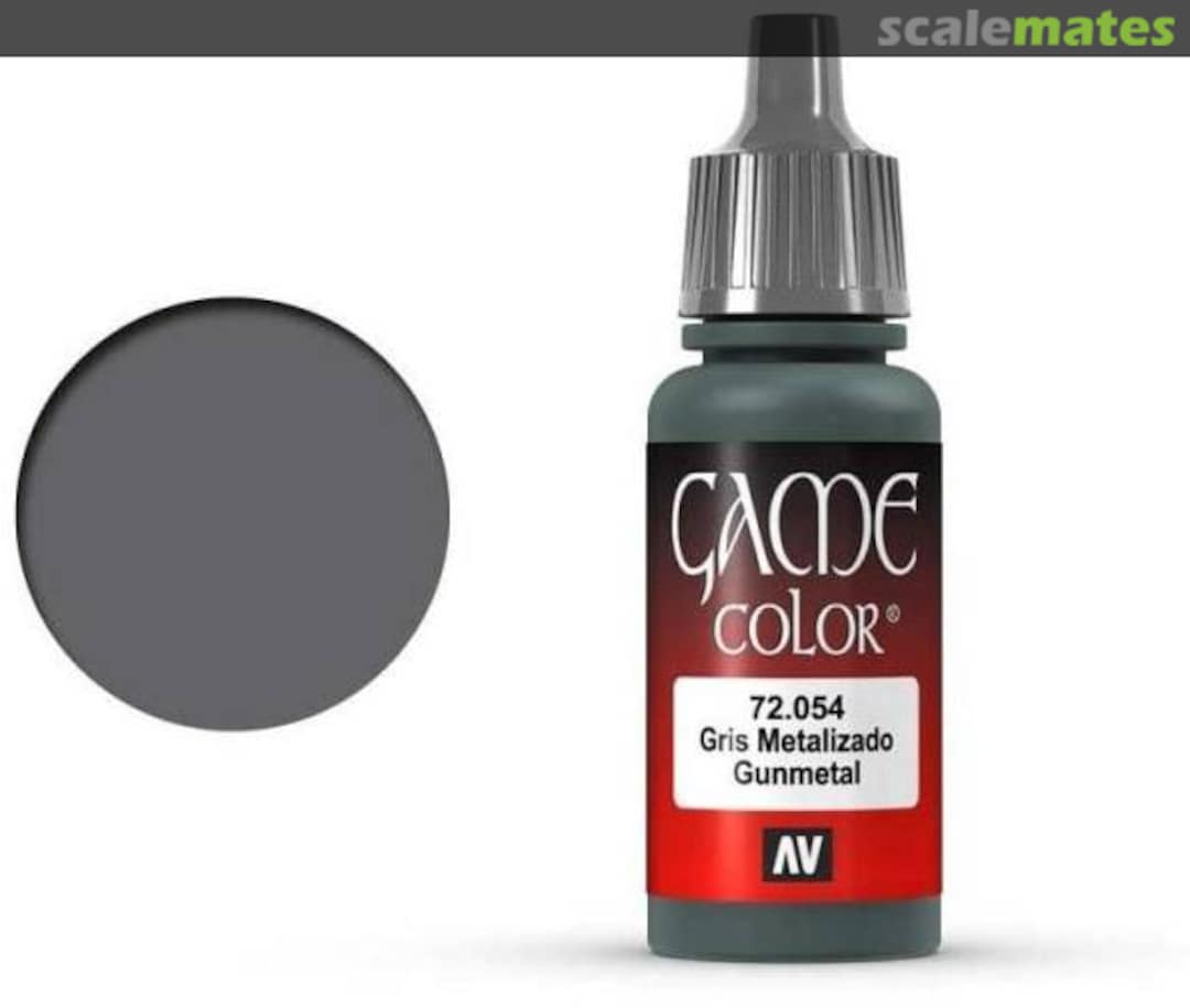 Boxart Gunmetal Vallejo Game Color Boxart Gunmetal Vallejo Game Color