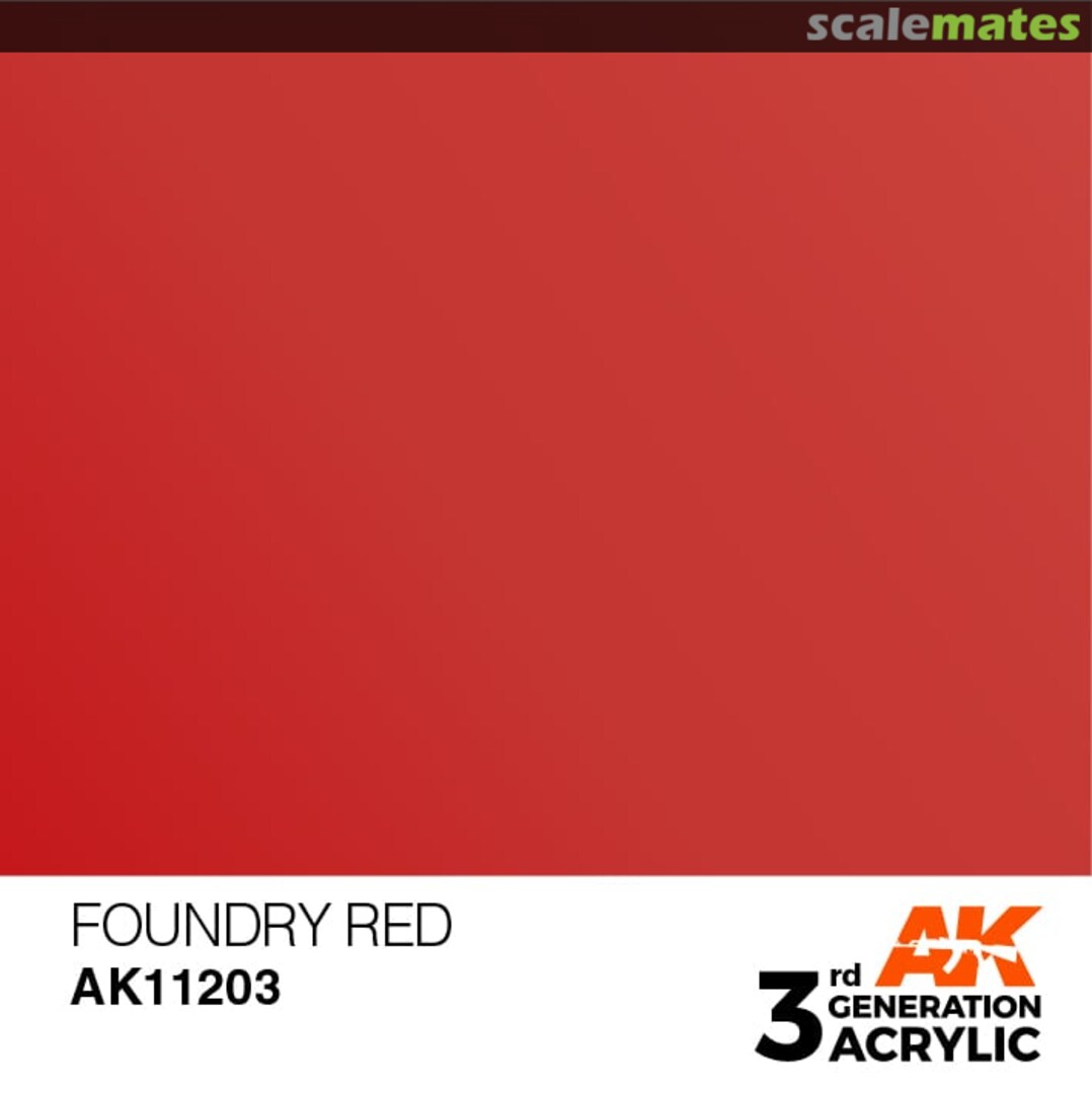 Boxart Foundry Red - Metallic AK 3rd Generation Boxart Foundry Red - Metallic AK 3rd Generation