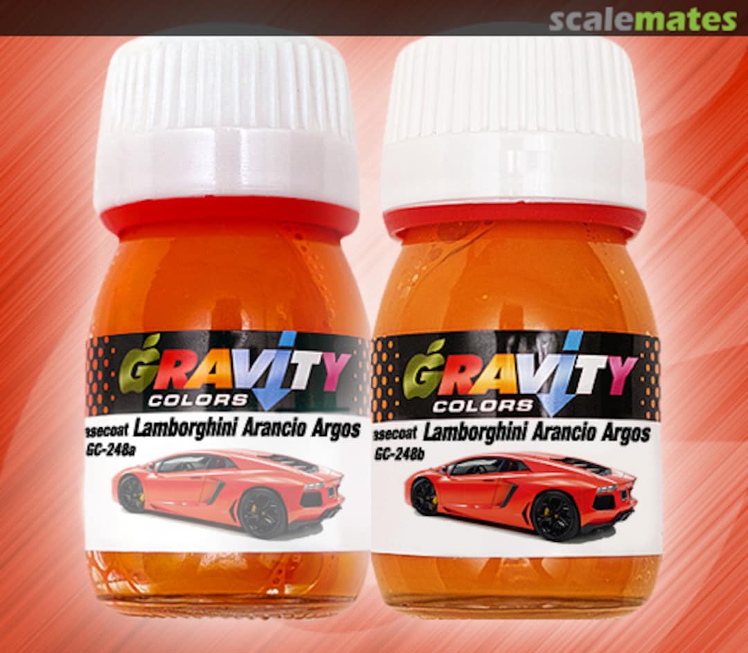 Boxart Lamborghini Arancio Argos  Gravity Colors