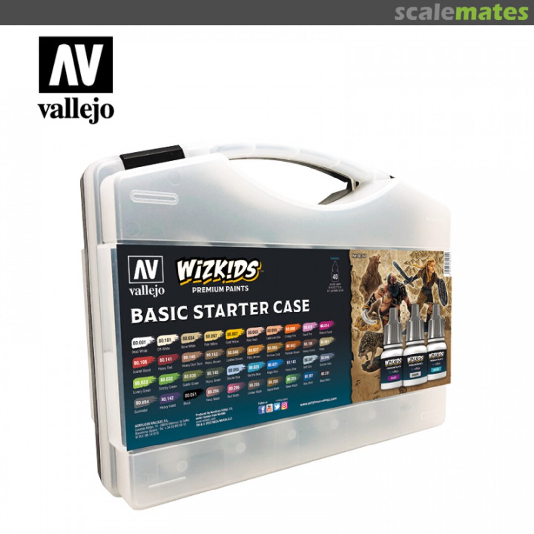 Boxart Wizkids Basic Starter Case  Vallejo 