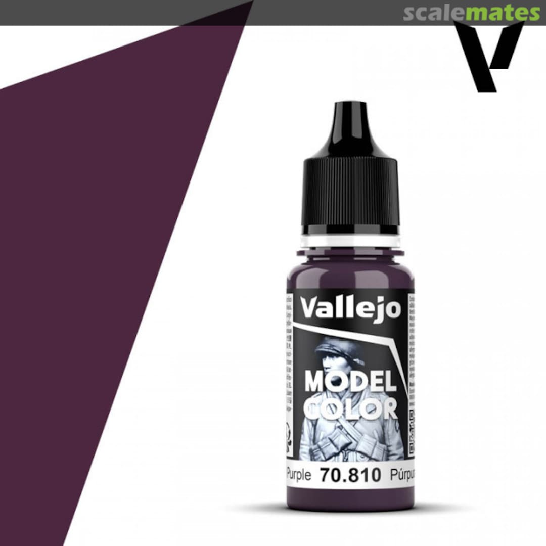 Boxart Royal Purple 70.810, 810, Pos. 48* Vallejo Model Color Boxart Royal Purple 70.810, 810, Pos. 48* Vallejo Model Color