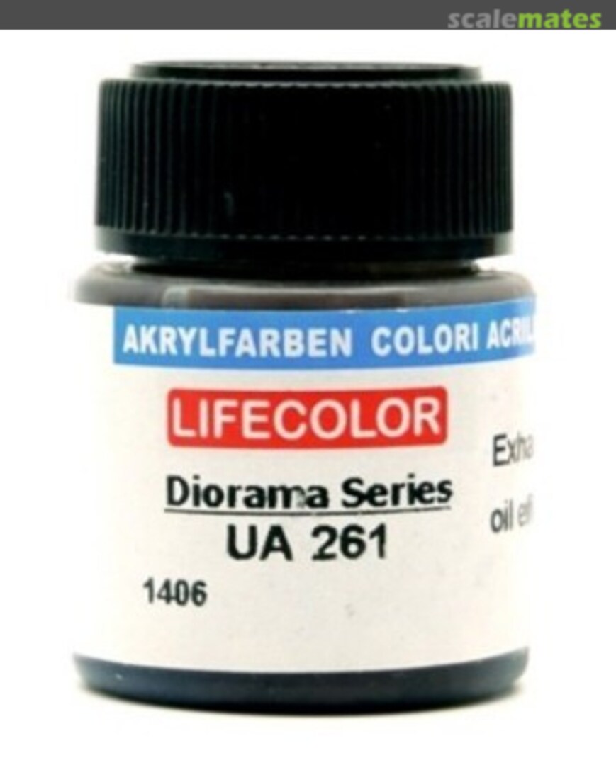 Boxart Exhaust Oil Effect UA 261 Lifecolor Boxart Exhaust Oil Effect UA 261 Lifecolor