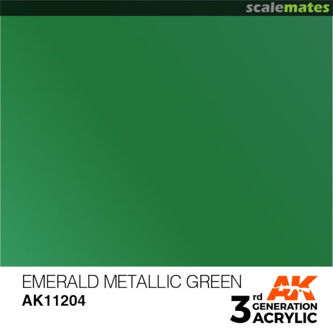 Boxart Emerald Metallic Green - Metallic AK 3rd Generation Boxart Emerald Metallic Green - Metallic AK 3rd Generation