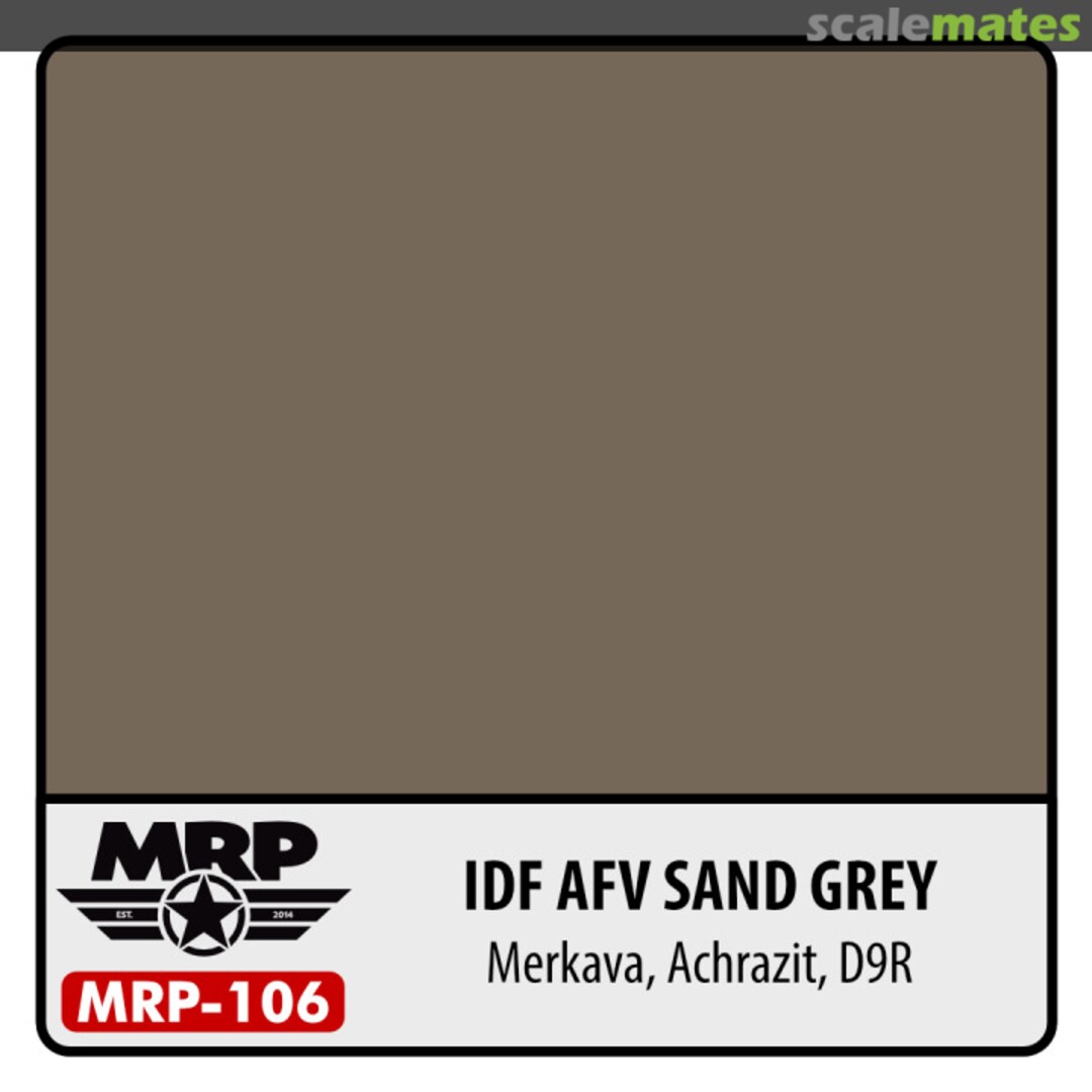 Boxart IDF AFV Sand Grey MR.Paint Boxart IDF AFV Sand Grey MR.Paint