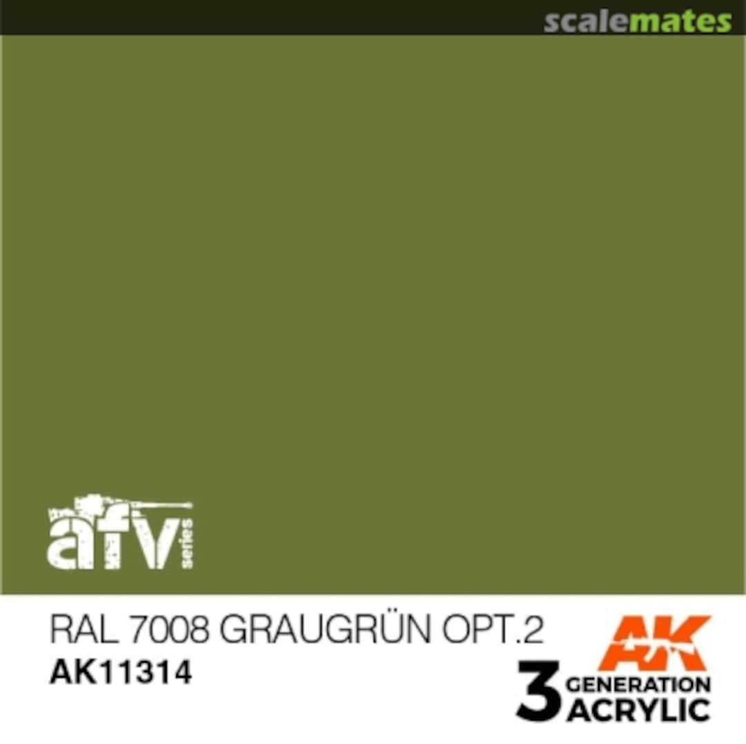 Boxart RAL 7008 Graugrün Opt.2 AK 3rd Generation - AFV Boxart RAL 7008 Graugrün Opt.2 AK 3rd Generation - AFV