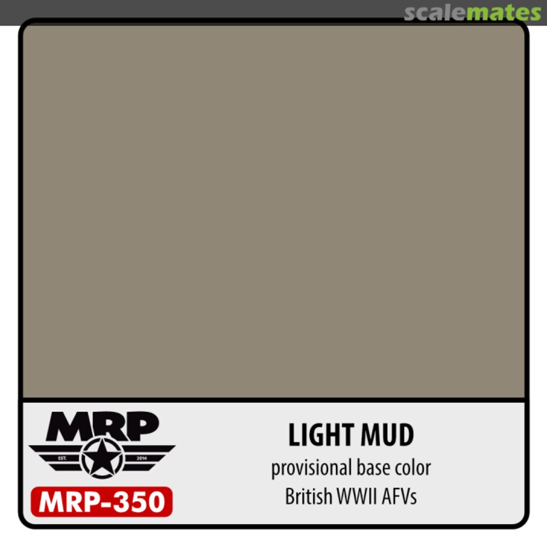 Boxart Light Mud (British WWII AFV) (Provisional Base Colour) MR.Paint Boxart Light Mud (British WWII AFV) (Provisional Base Colour) MR.Paint