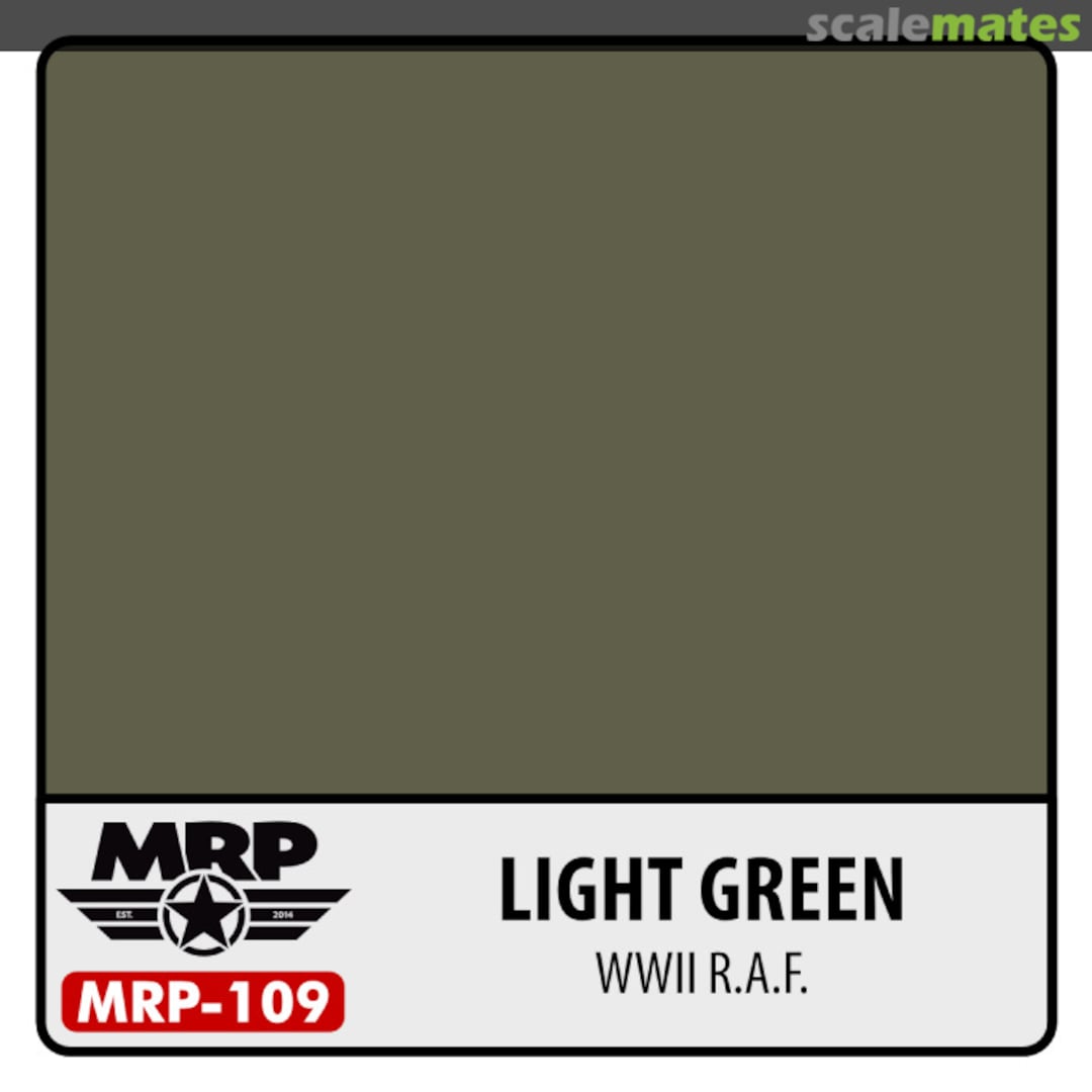 Boxart WWII RAF - Light Green MR.Paint Boxart WWII RAF - Light Green MR.Paint