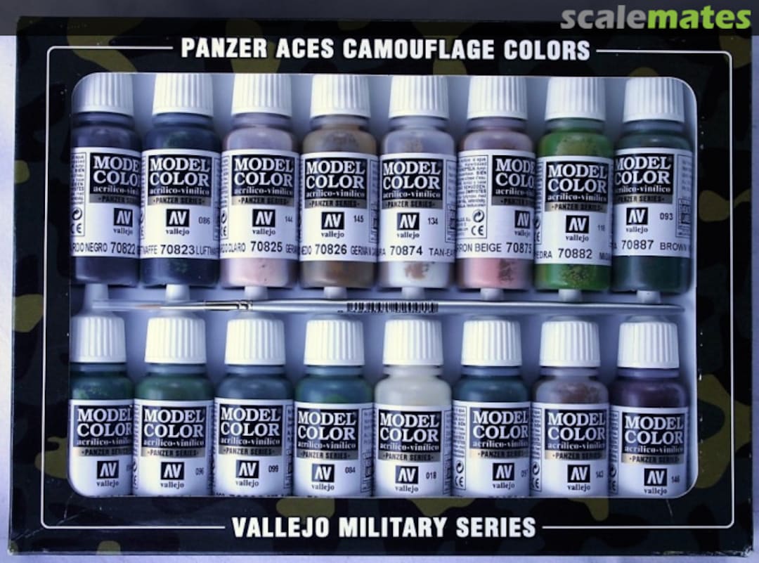 Boxart Panzer Aces Camouflage Colors Vallejo Model Color Boxart Panzer Aces Camouflage Colors Vallejo Model Color