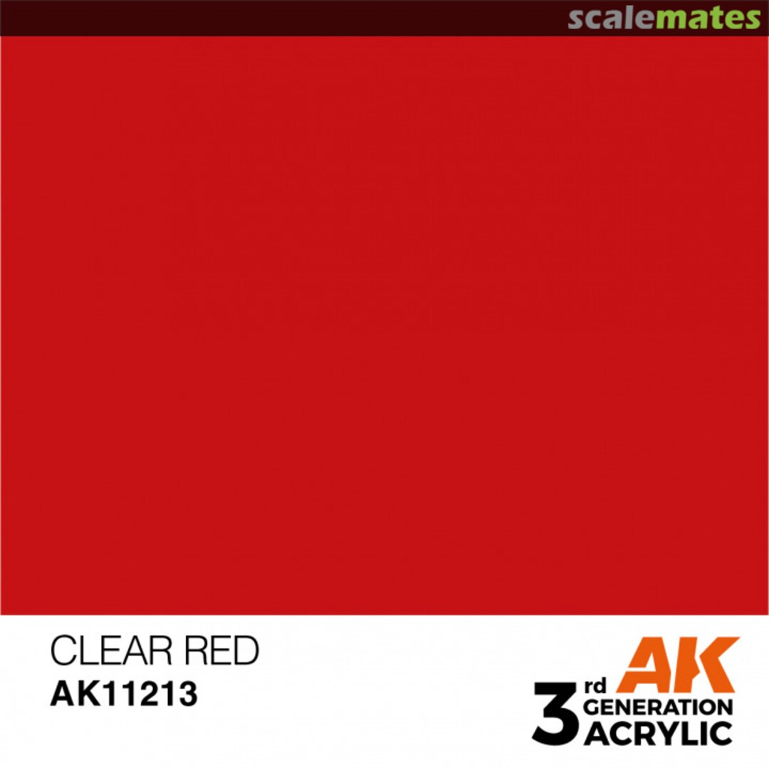 Boxart Clear Red - Standard AK 3rd Generation Boxart Clear Red - Standard AK 3rd Generation
