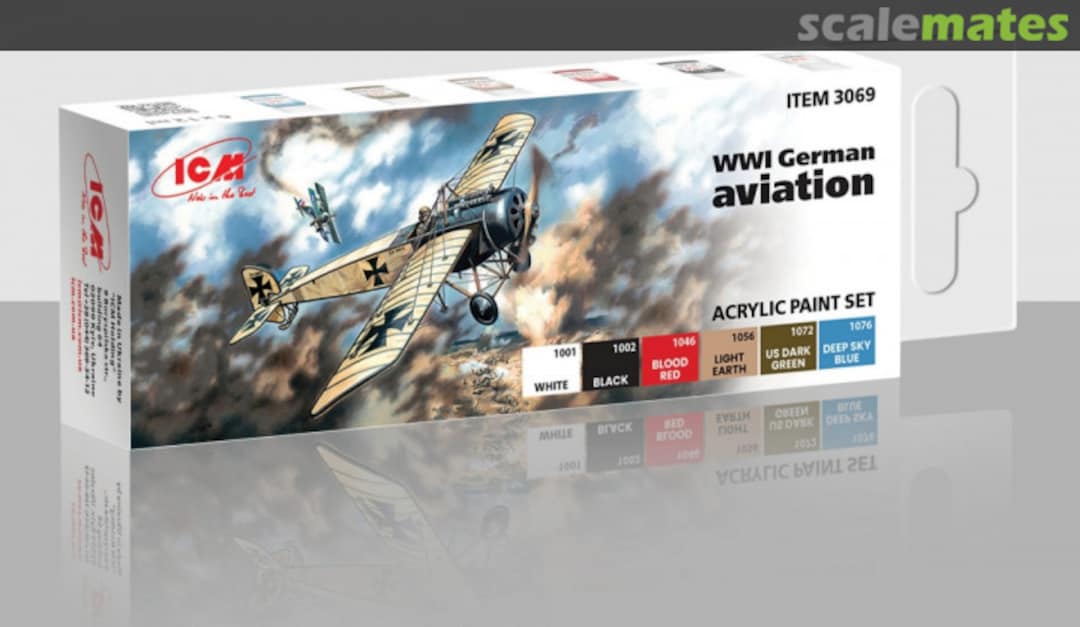 Boxart WWI German Aviation  ICM