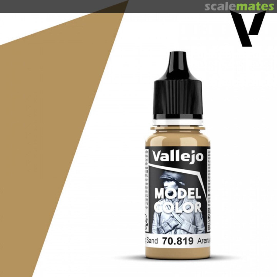 Boxart Iraqi Sand 70.819, 819, Pos. 137* Vallejo Model Color Boxart Iraqi Sand 70.819, 819, Pos. 137* Vallejo Model Color