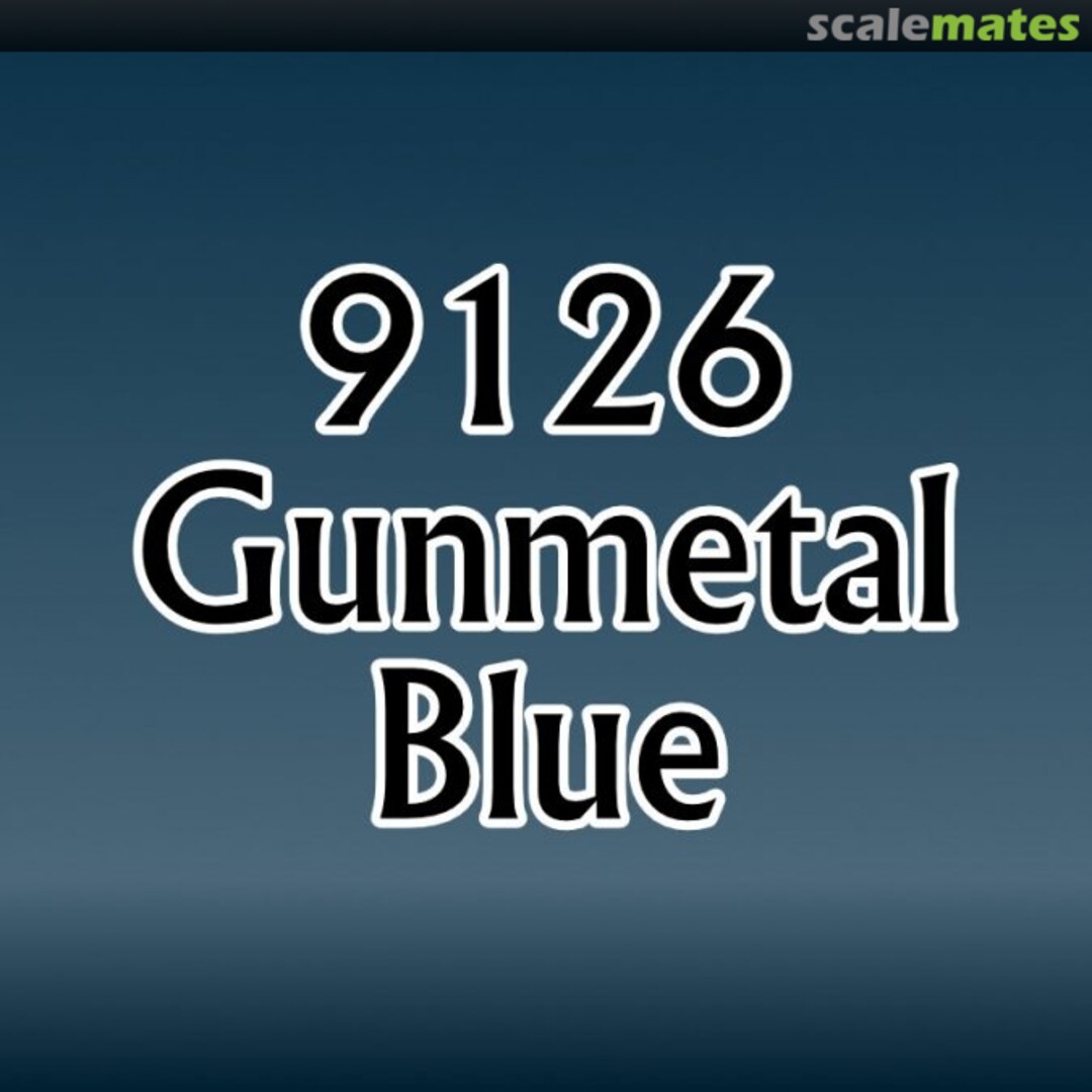Boxart Gunmetal Blue Reaper MSP Core Colors Boxart Gunmetal Blue Reaper MSP Core Colors