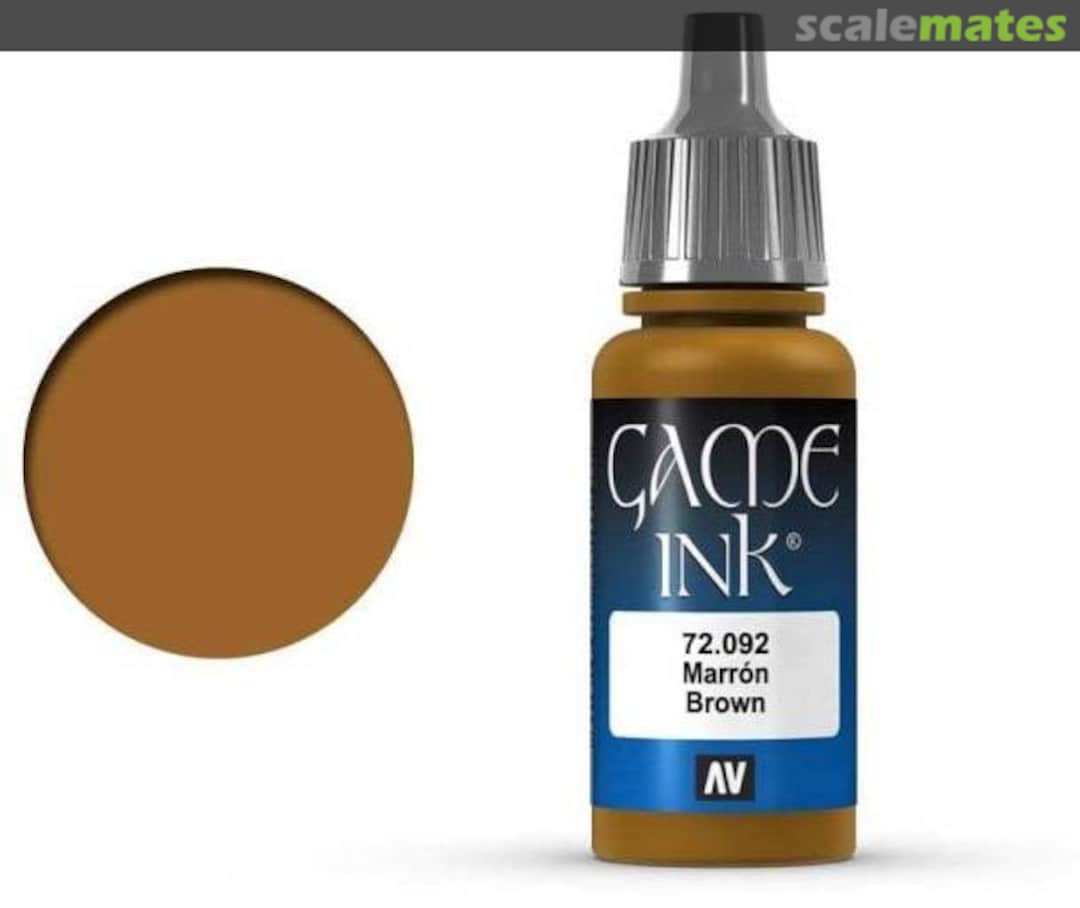 Boxart Brown Game Ink Vallejo Game Color Boxart Brown Game Ink Vallejo Game Color