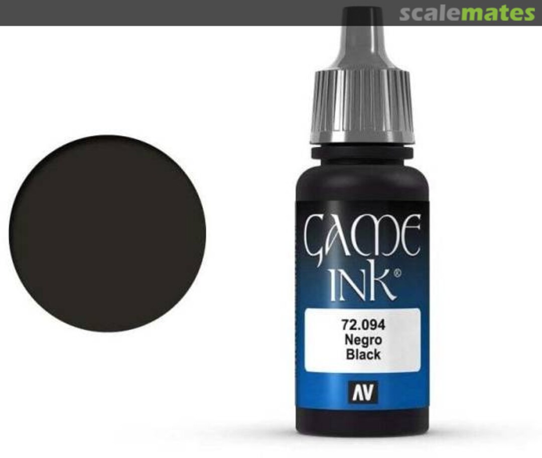 Boxart Black Game Ink Vallejo Game Color Boxart Black Game Ink Vallejo Game Color