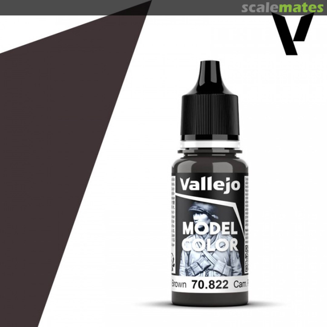 Boxart Camouflage Black Brown 70.822, 822, Pos. 145* Vallejo Model Color Boxart Camouflage Black Brown 70.822, 822, Pos. 145* Vallejo Model Color