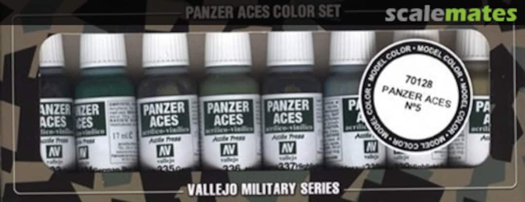 Boxart Panzer Aces Set #5 - German Tank Crew Uniforms 70.128 Vallejo Panzer Aces