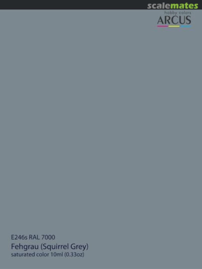 Boxart RAL 7000 Fehgrau (Squirrel Grey) Arcus Boxart RAL 7000 Fehgrau (Squirrel Grey) Arcus