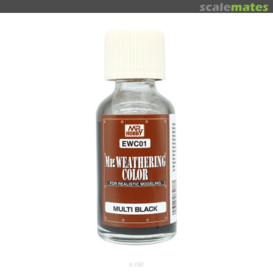 Boxart Multi Black EWC01 Mr. Weathering Color
