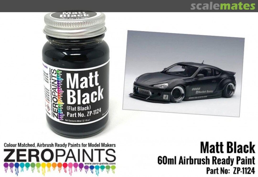 Boxart Matt Black  Zero Paints