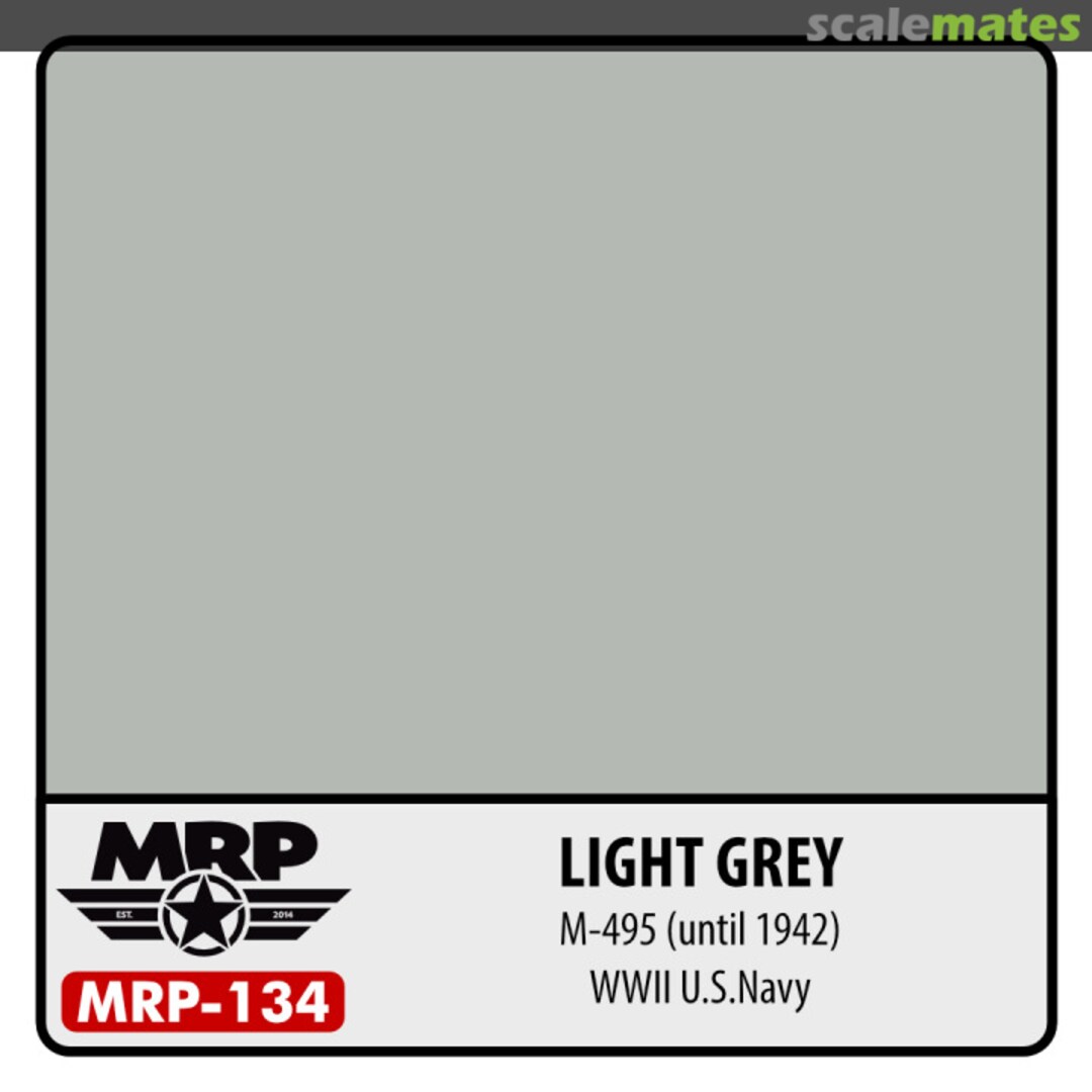 Boxart WWII US - Light Grey M-495 (until 1942) MR.Paint Boxart WWII US - Light Grey M-495 (until 1942) MR.Paint