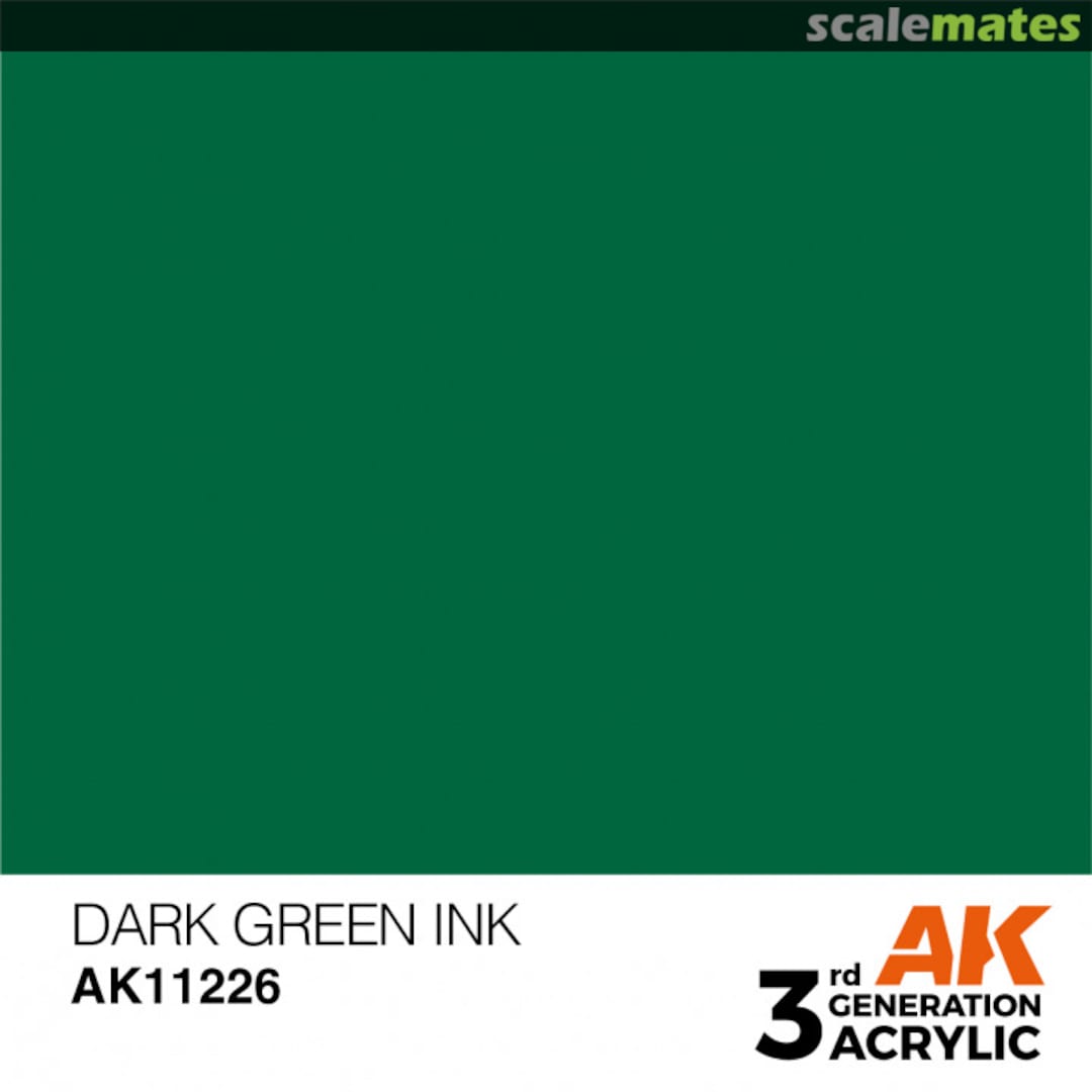 Boxart Dark Green - Ink AK 3rd Generation Boxart Dark Green - Ink AK 3rd Generation