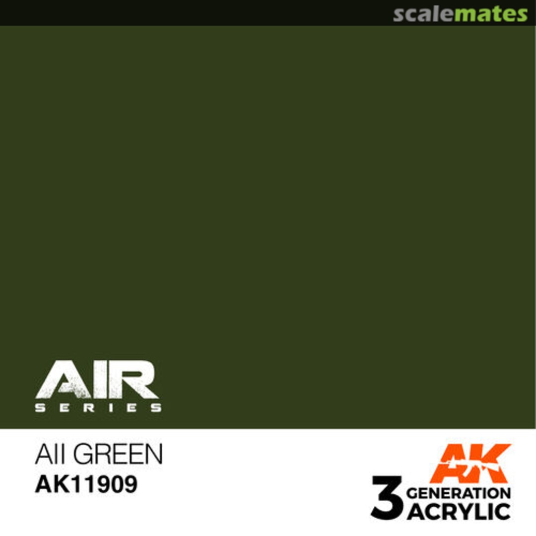 Boxart ALL GREEN AK 11909 AK 3rd Generation - Air Boxart ALL GREEN AK 11909 AK 3rd Generation - Air