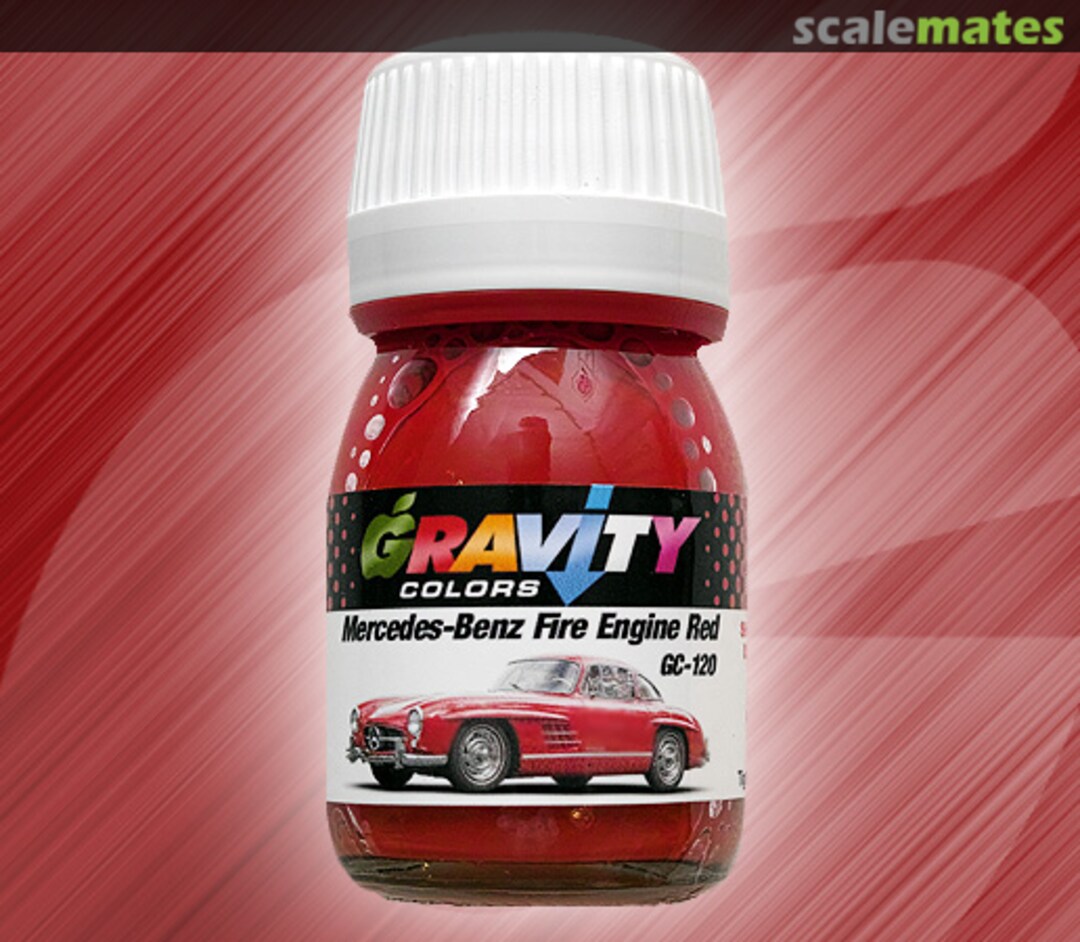 Boxart Mercedes Fire Engine Red Gravity Colors Boxart Mercedes Fire Engine Red Gravity Colors