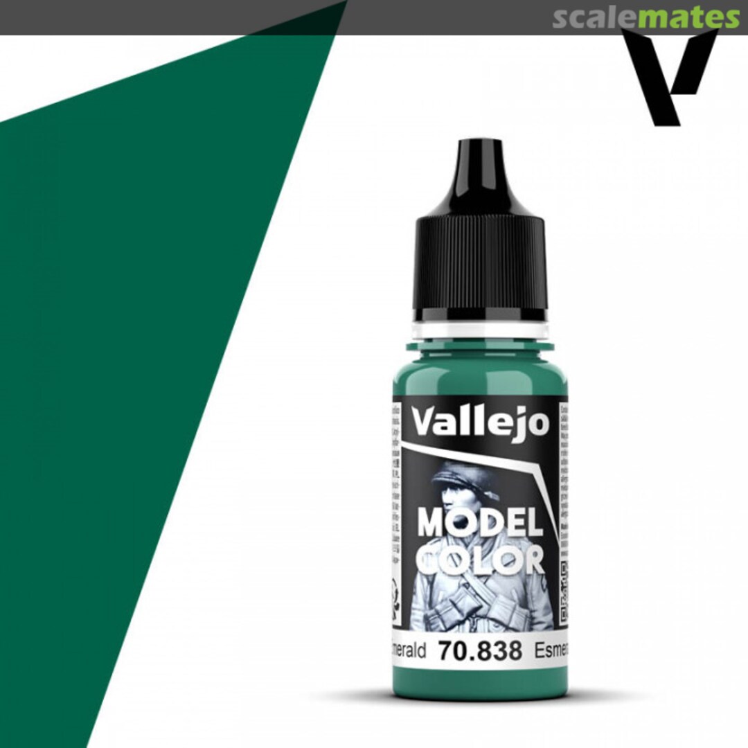 Boxart Emerald 70.838, 838, Pos. 75* Vallejo Model Color Boxart Emerald 70.838, 838, Pos. 75* Vallejo Model Color