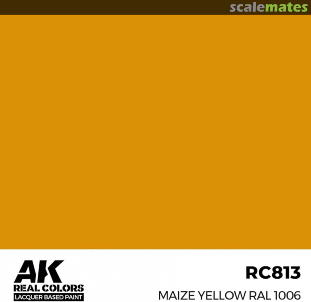 Boxart Maize Yellow RAL 1006 AK Real Colors Boxart Maize Yellow RAL 1006 AK Real Colors