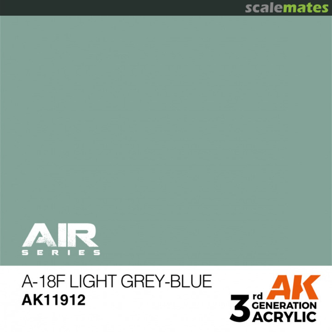Boxart A-18FLIGHT GREY-BLUE AK 11912 AK 3rd Generation - Air Boxart A-18FLIGHT GREY-BLUE AK 11912 AK 3rd Generation - Air