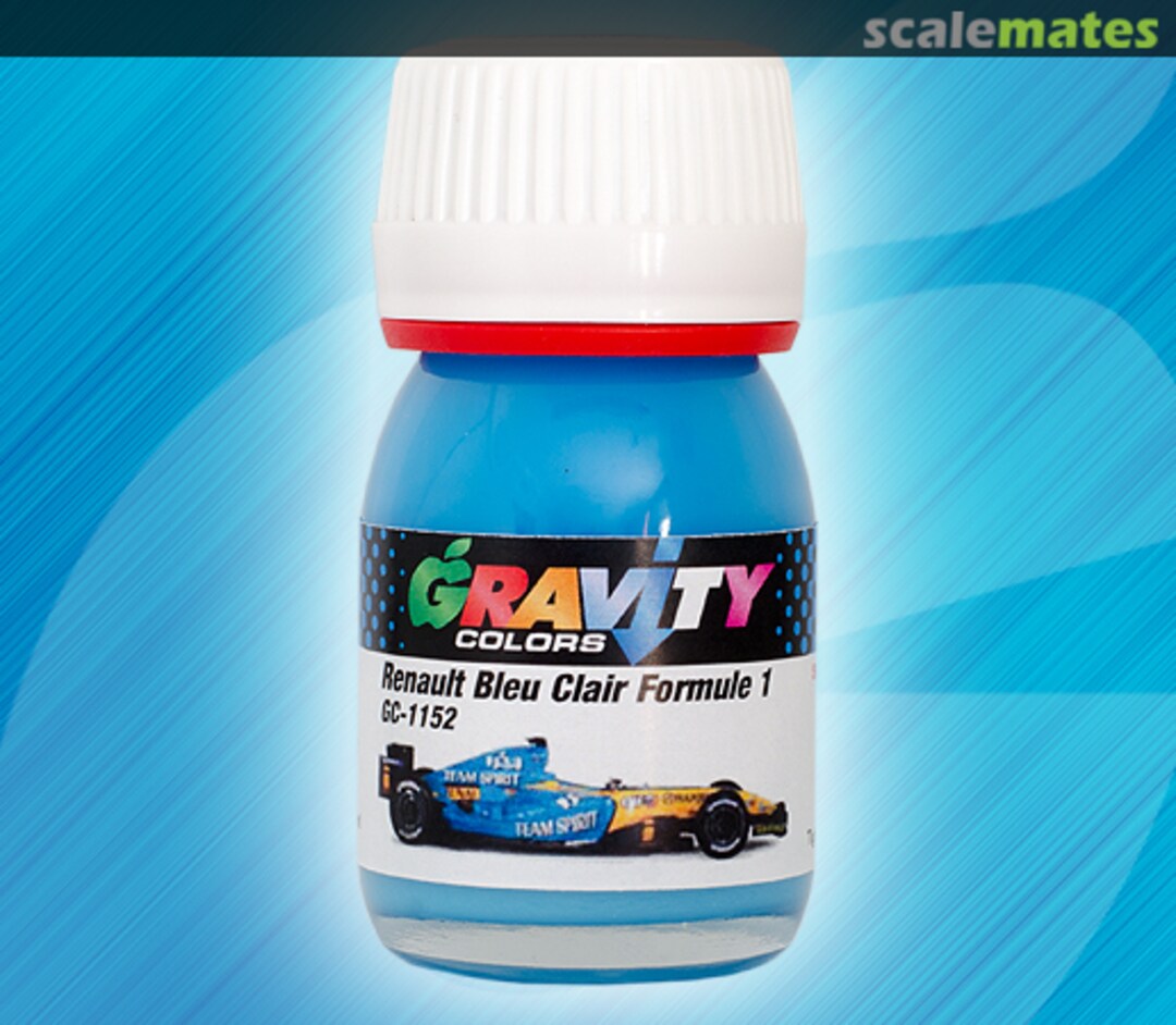 Boxart Renault Bleu Clair Formule 1 Gravity Colors Boxart Renault Bleu Clair Formule 1 Gravity Colors