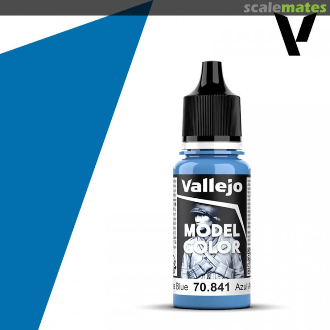 Boxart Andrea Blue 70.841, 841, Pos. 66* Vallejo Model Color Boxart Andrea Blue 70.841, 841, Pos. 66* Vallejo Model Color